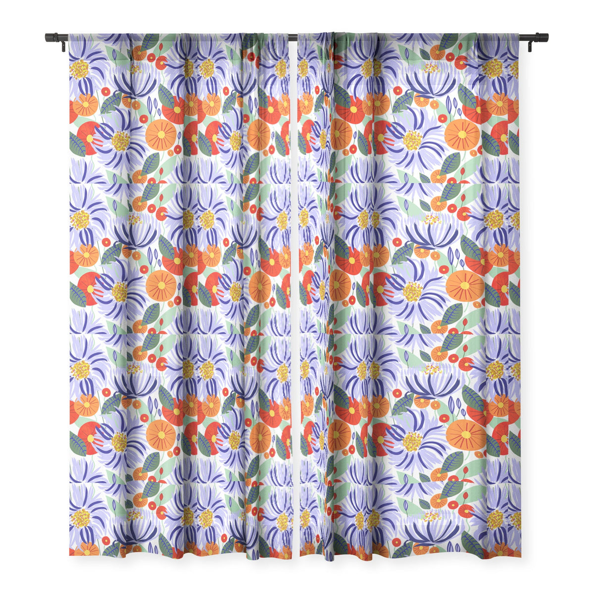 83 Oranges Alia Sheer Window Curtain
