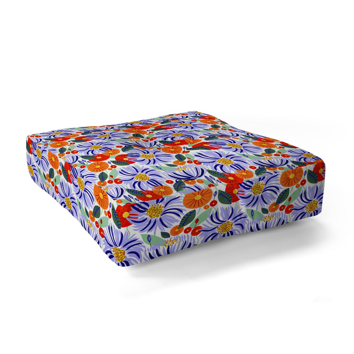 83 Oranges Alia Floor Pillow Square