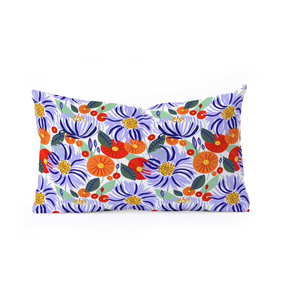 83 Oranges Alia Oblong Throw Pillow