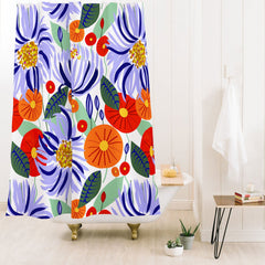 83 Oranges Alia Shower Curtain