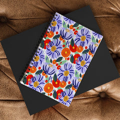83 Oranges Alia Spiral Notebook