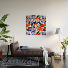 83 Oranges Alia Wood Wall Mural