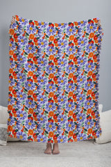 83 Oranges Alia Throw Blanket