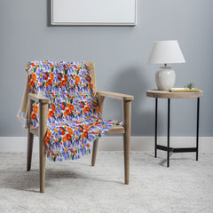 83 Oranges Alia Throw Blanket