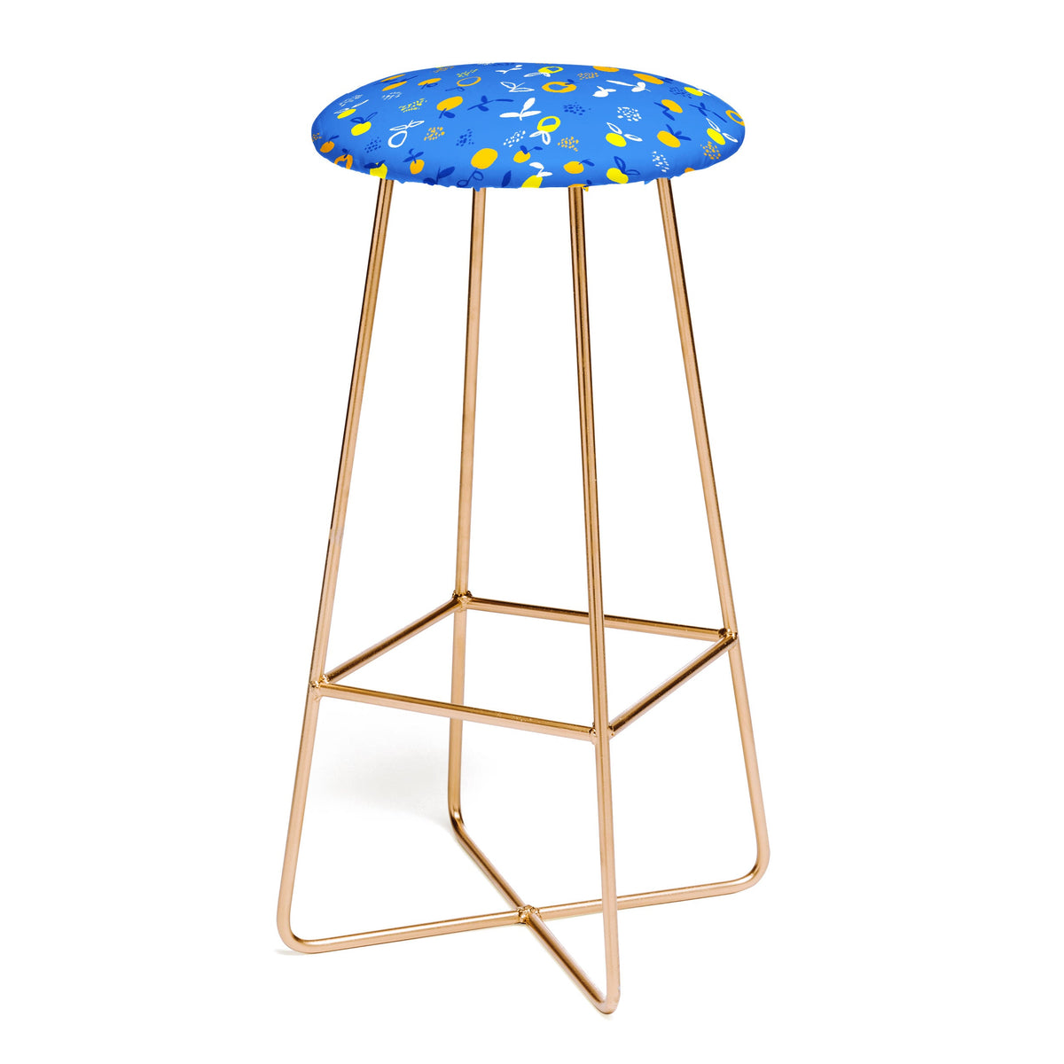 83 Oranges Always Summer In Good Company Bar Stool