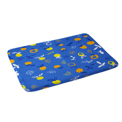 83 Oranges Always Summer In Good Company Memory Foam Bath Mat