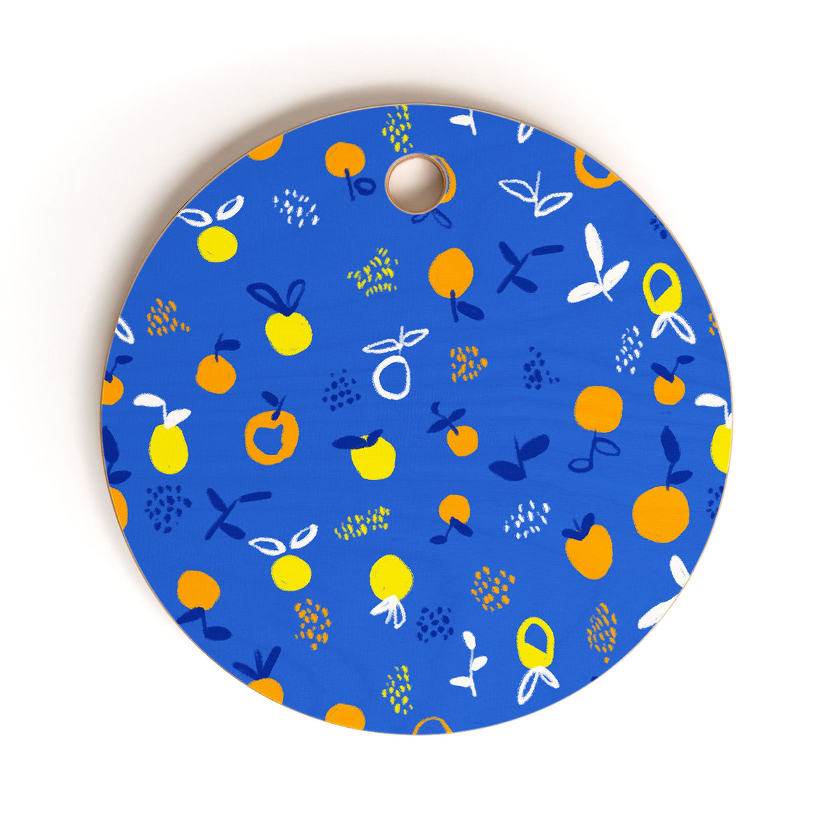 83 Oranges Always Summer In Good Company Cutting Board Round