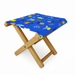 83 Oranges Always Summer In Good Company Folding Stool