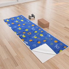 83 Oranges Always Summer In Good Company Yoga Towel