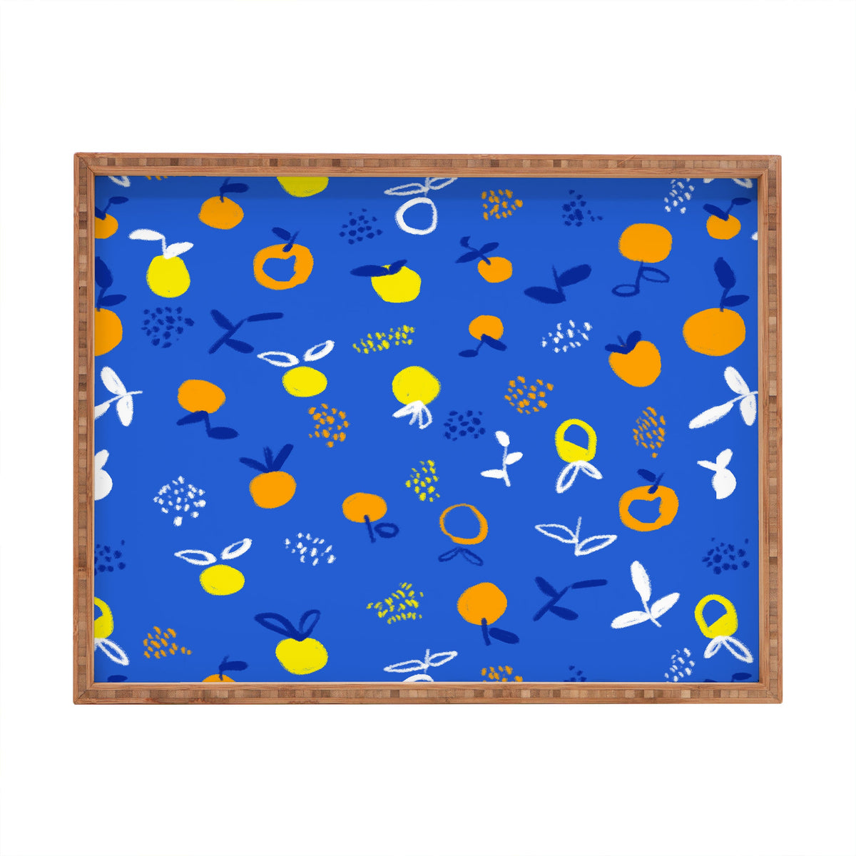 83 Oranges Always Summer In Good Company Rectangular Tray