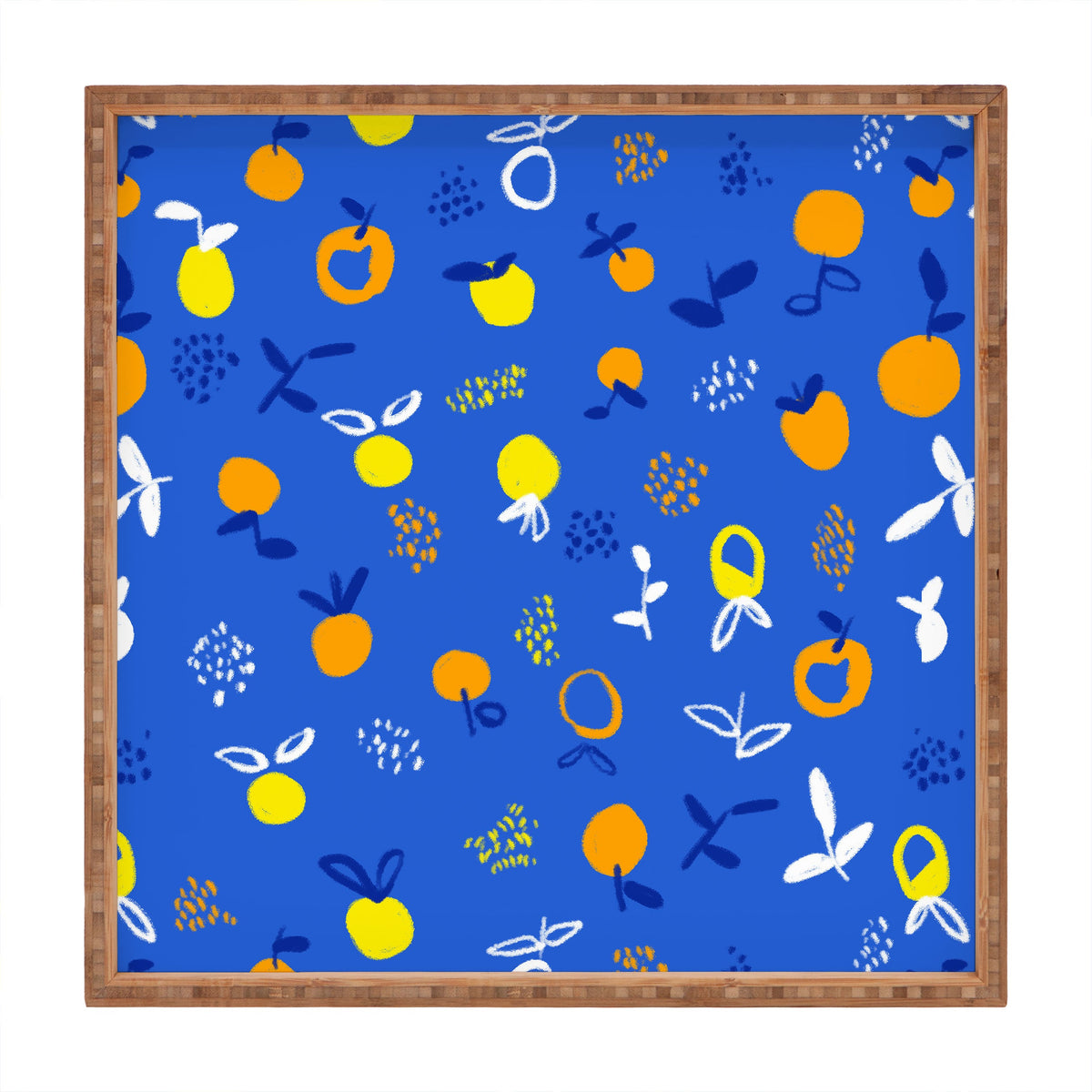 83 Oranges Always Summer In Good Company Square Tray