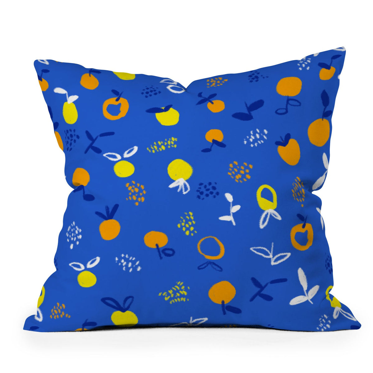 83 Oranges Always Summer In Good Company Outdoor Throw Pillow