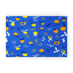83 Oranges Always Summer In Good Company Welcome Mat