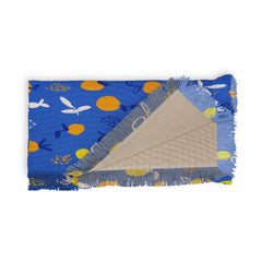 83 Oranges Always Summer In Good Company Throw Blanket