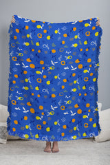 83 Oranges Always Summer In Good Company Throw Blanket