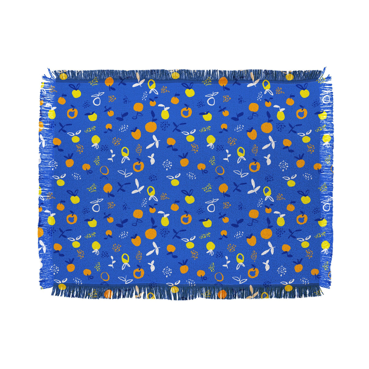 83 Oranges Always Summer In Good Company Throw Blanket