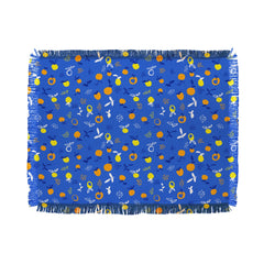 83 Oranges Always Summer In Good Company Throw Blanket