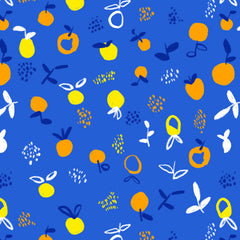 83 Oranges Always Summer In Good Company Shower Curtain