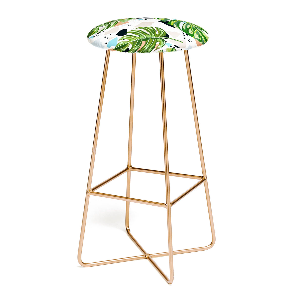 83 Oranges And I Find Missing Pieces Bar Stool