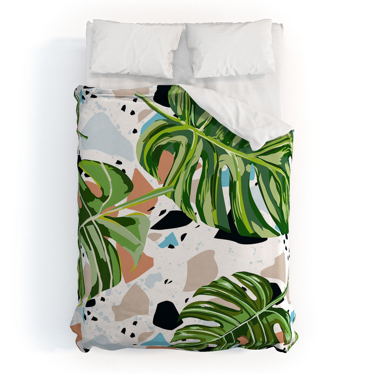83 Oranges And I Find Missing Pieces Duvet Cover