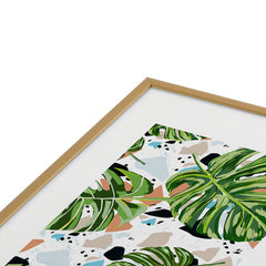 83 Oranges And I Find Missing Pieces Metal Framed Art Print