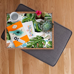 83 Oranges And I Find Missing Pieces Rectangular Tray