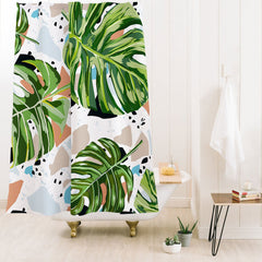 83 Oranges And I Find Missing Pieces Shower Curtain
