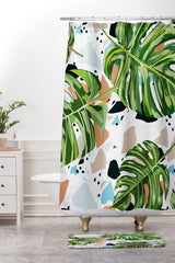 83 Oranges And I Find Missing Pieces Shower Curtain And Mat
