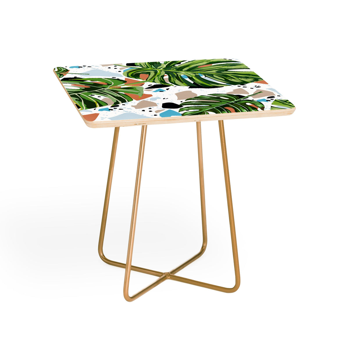 83 Oranges And I Find Missing Pieces Side Table
