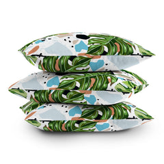 83 Oranges And I Find Missing Pieces Throw Pillow