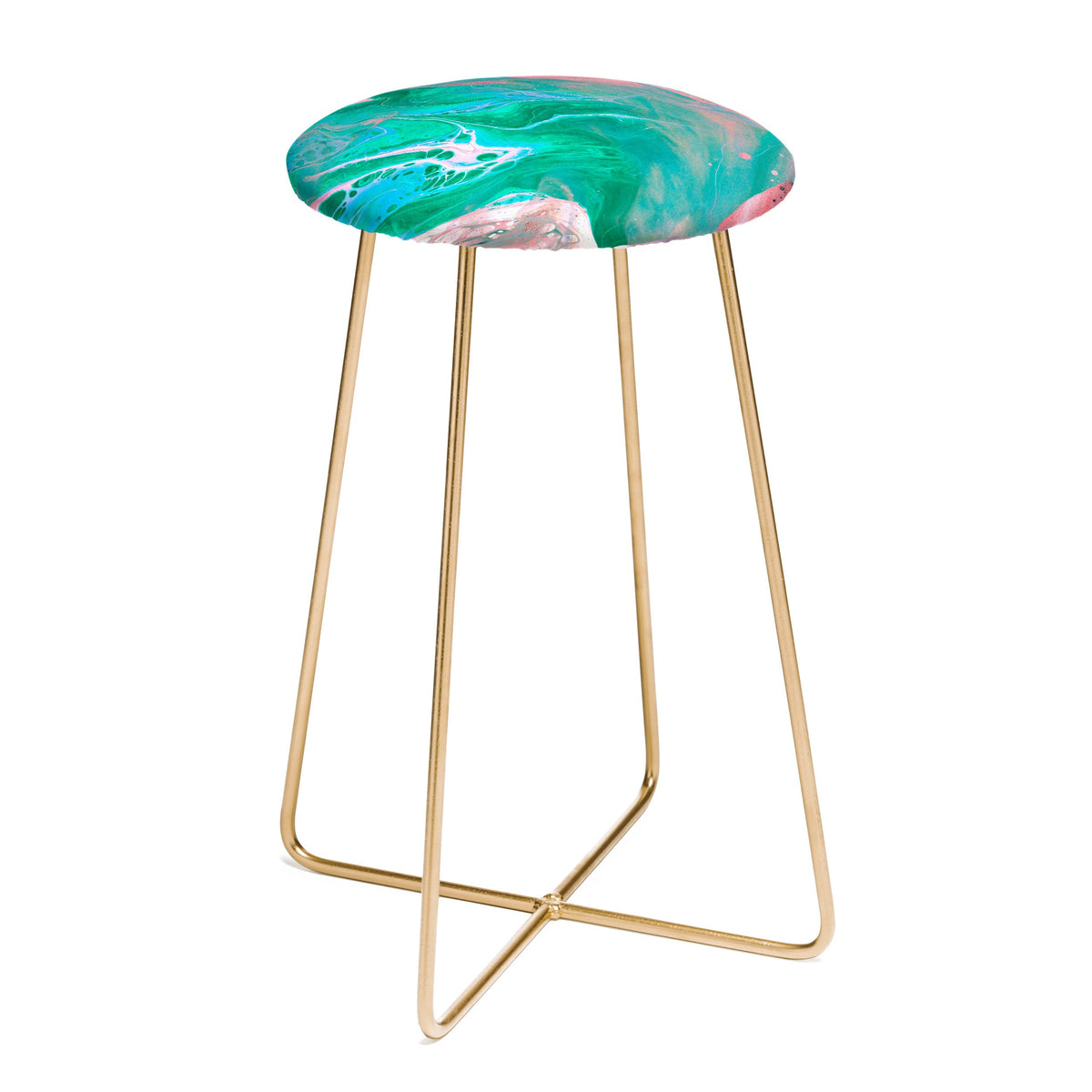 83 Oranges Another Worldly Counter Stool