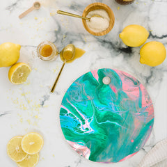 83 Oranges Another Worldly Cutting Board Round