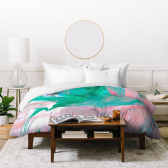 83 Oranges Another Worldly Duvet Cover