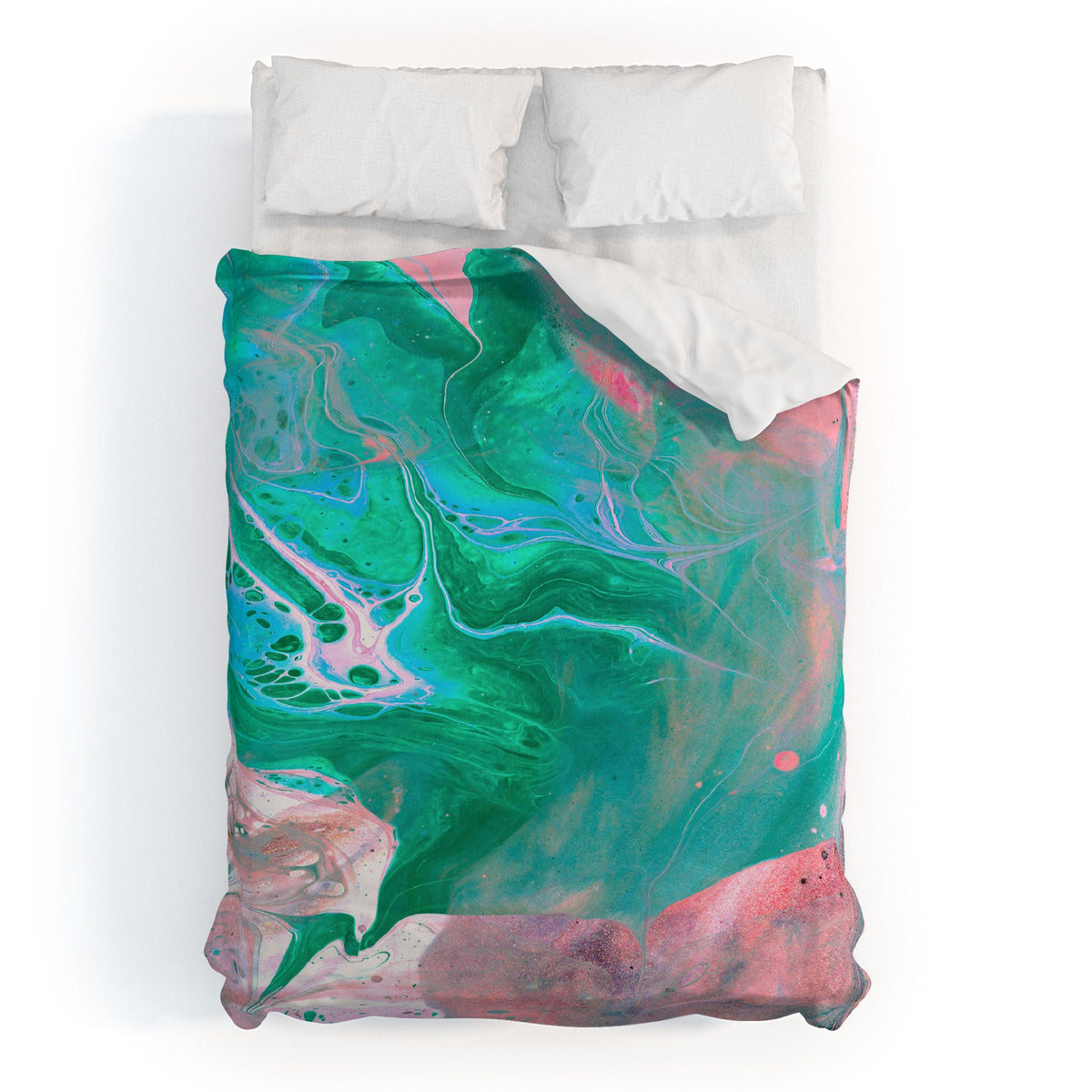 83 Oranges Another Worldly Duvet Cover