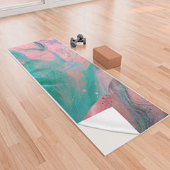 83 Oranges Another Worldly Yoga Towel