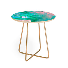 83 Oranges Another Worldly Round Side Table