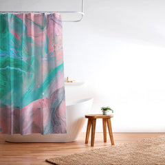 83 Oranges Another Worldly Shower Curtain