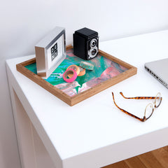 83 Oranges Another Worldly Square Tray