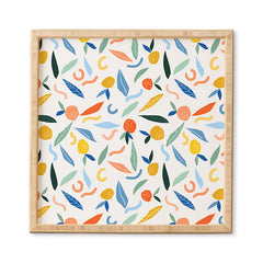 83 Oranges Art Is To Give Life A Shape Framed Wall Art