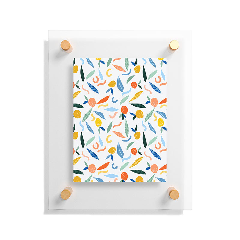 83 Oranges Art Is To Give Life A Shape Floating Acrylic Print