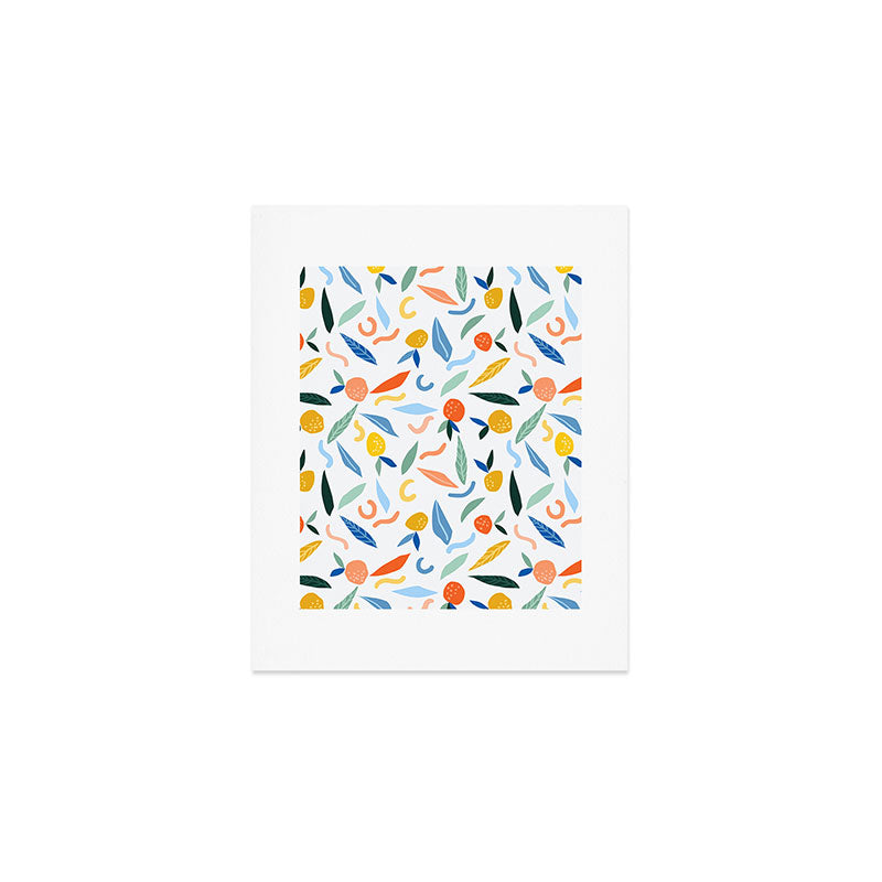 83 Oranges Art Is To Give Life A Shape Art Print