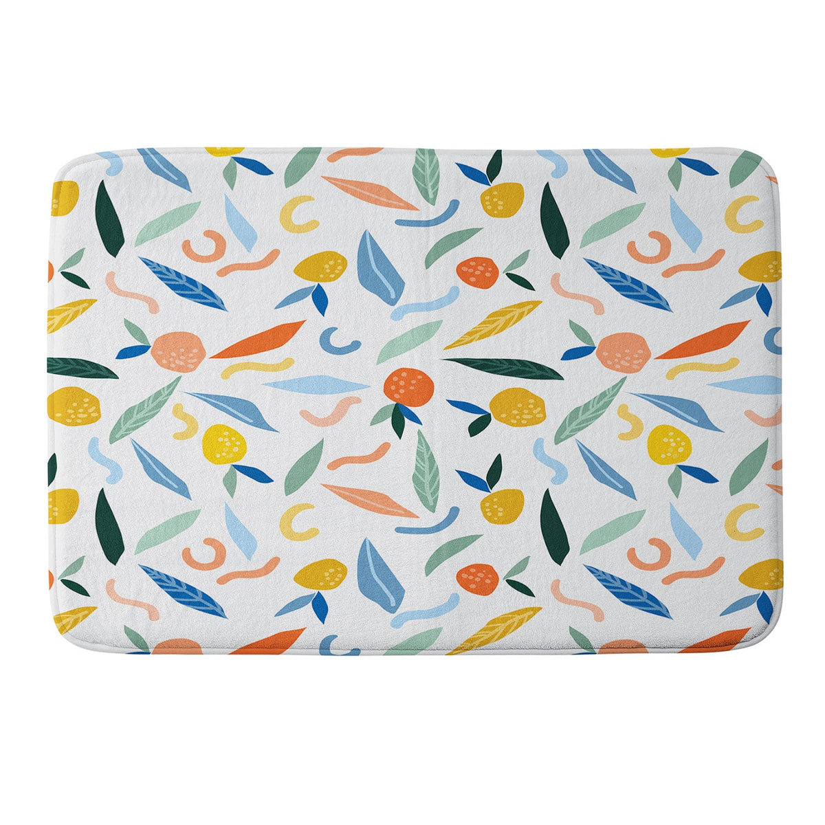 83 Oranges Art Is To Give Life A Shape Memory Foam Bath Mat