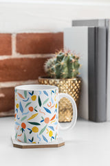 83 Oranges Art Is To Give Life A Shape Coffee Mug