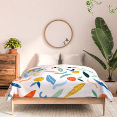 83 Oranges Art Is To Give Life A Shape Comforter