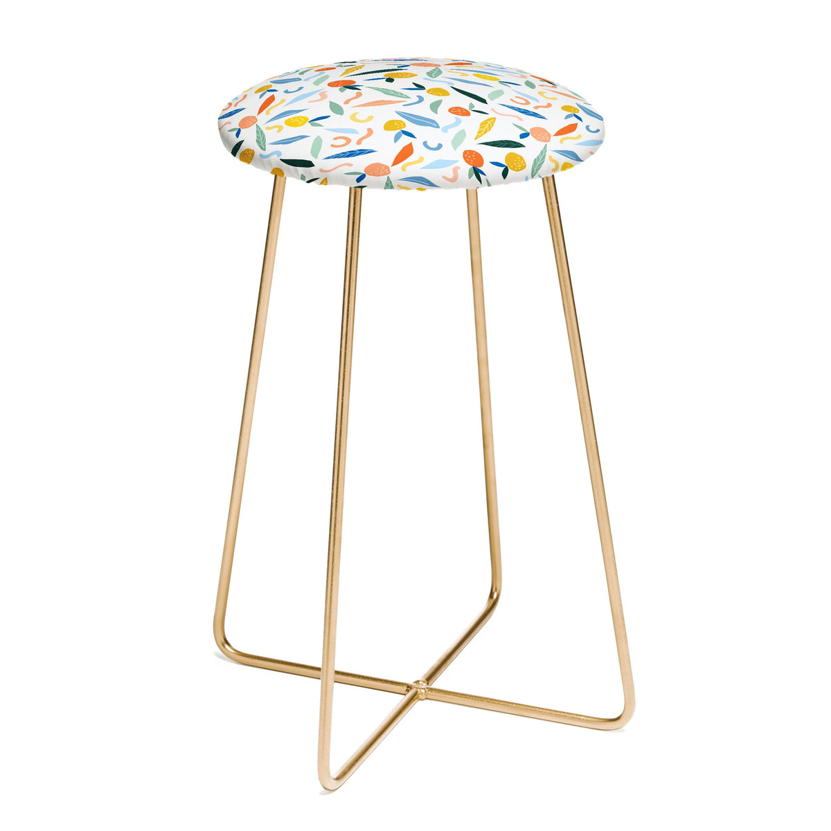 83 Oranges Art Is To Give Life A Shape Counter Stool