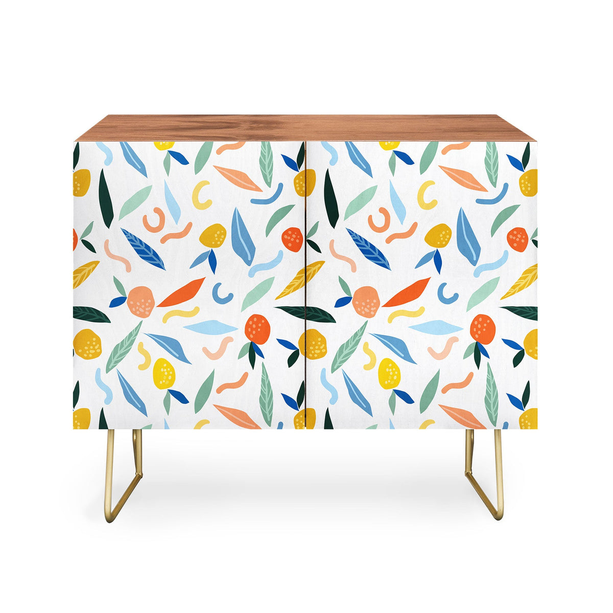 83 Oranges Art Is To Give Life A Shape Credenza
