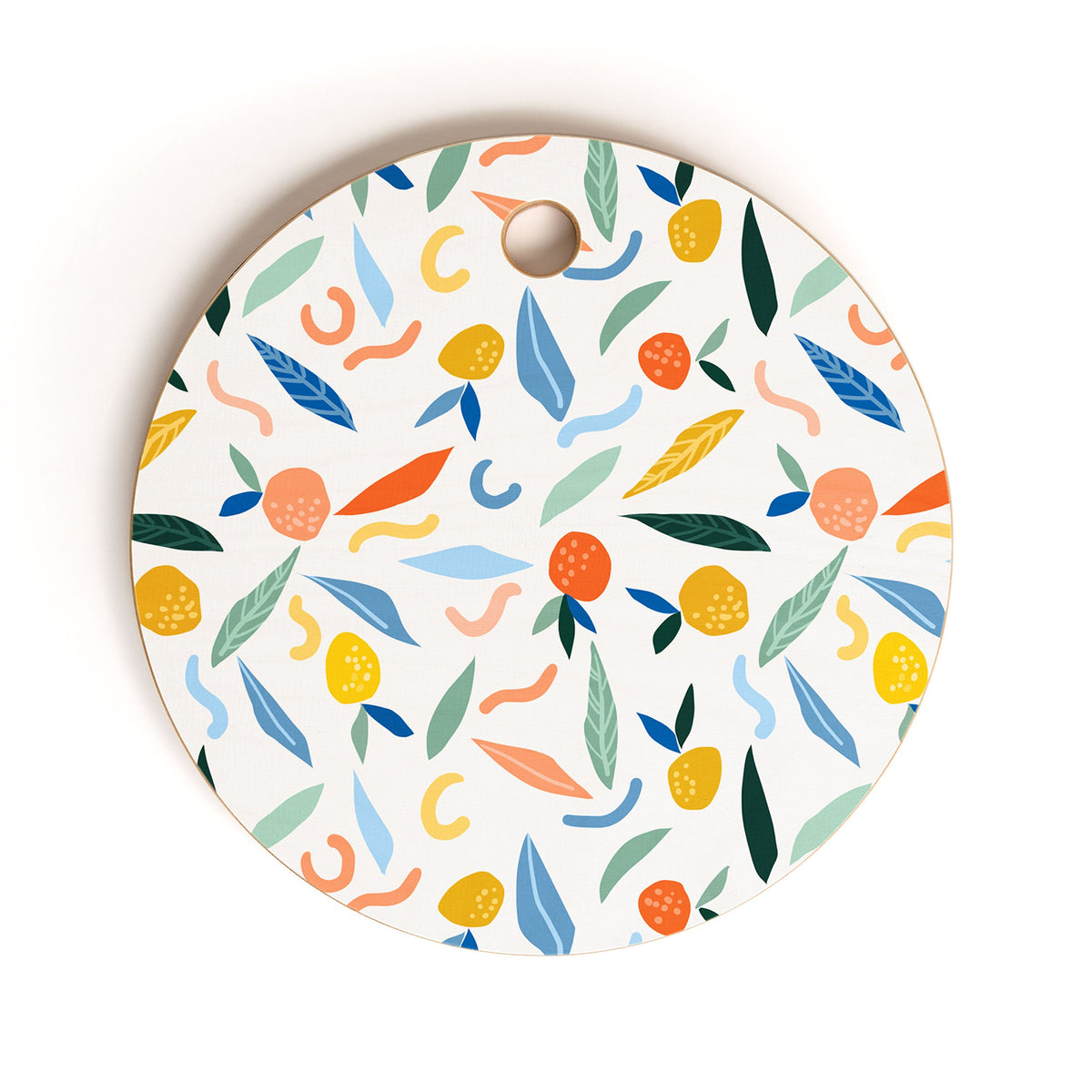 83 Oranges Art Is To Give Life A Shape Cutting Board Round