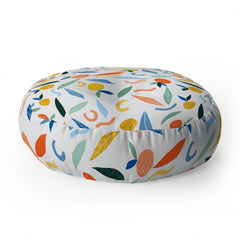 83 Oranges Art Is To Give Life A Shape Floor Pillow Round