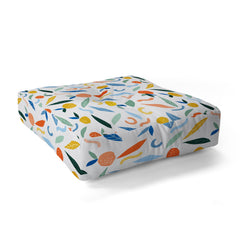 83 Oranges Art Is To Give Life A Shape Floor Pillow Square