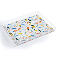 83 Oranges Art Is To Give Life A Shape Acrylic Tray